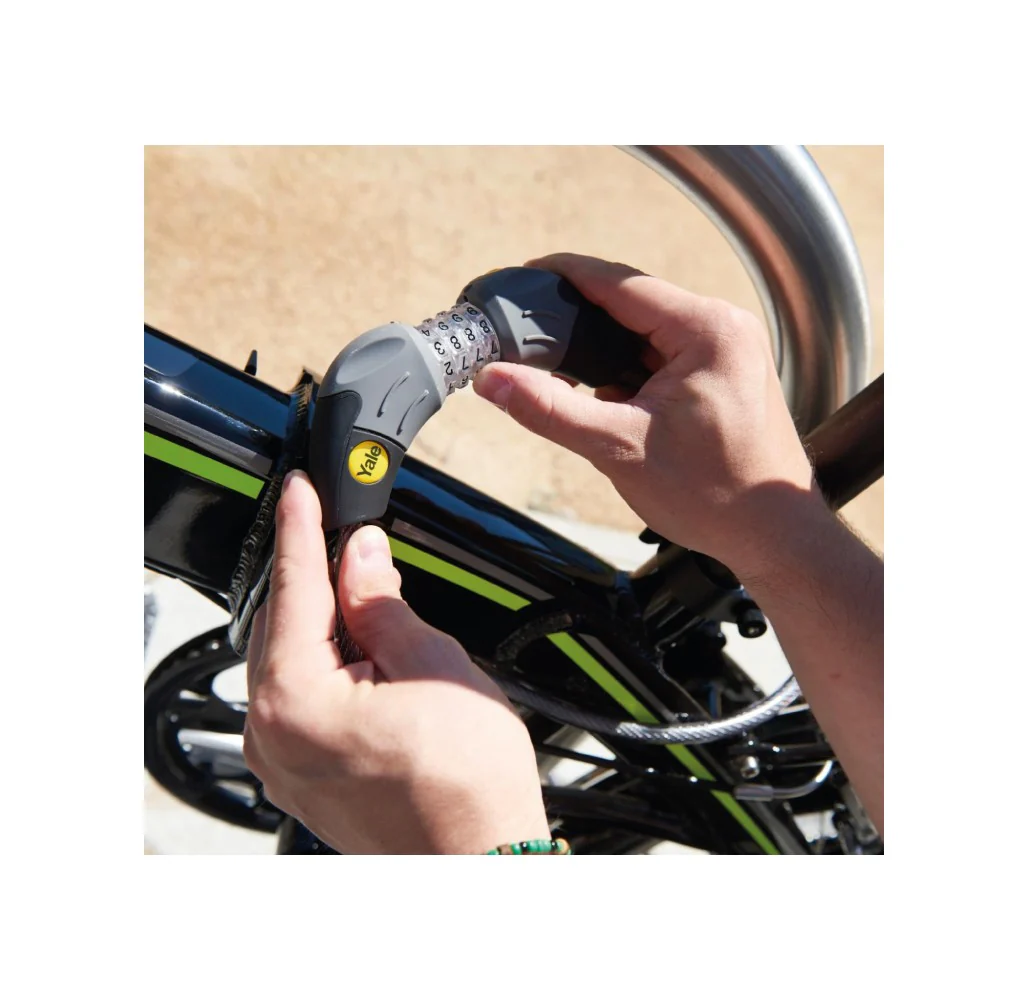 Candado de Bicicleta Tipo Cable con Clave YCC1 - Seguridad Adicional para tu Bicicleta - Image 6