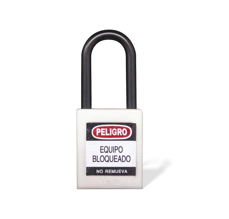 Candado Gancho Nylon Dieléctrico Blanco