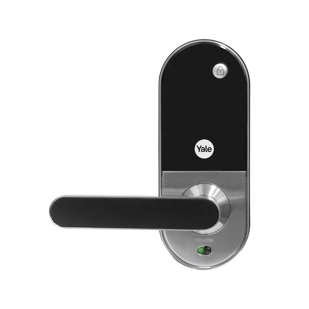 Cerradura Digital Yale YMC420W Silver + Kit Yale Connect - Image 3
