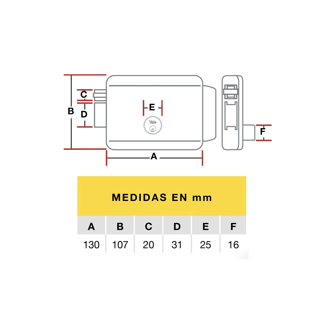 Cerradura Eléctrica Izquierda - Image 4