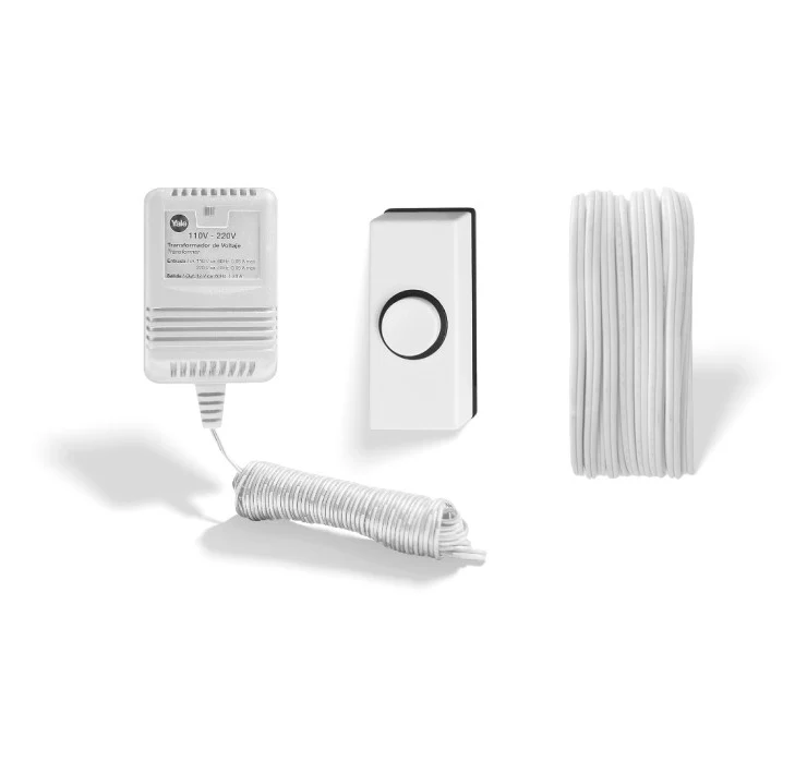 Kit Cerradura Eléctrica Derecha con Cable, Botón y Transformador - Image 2