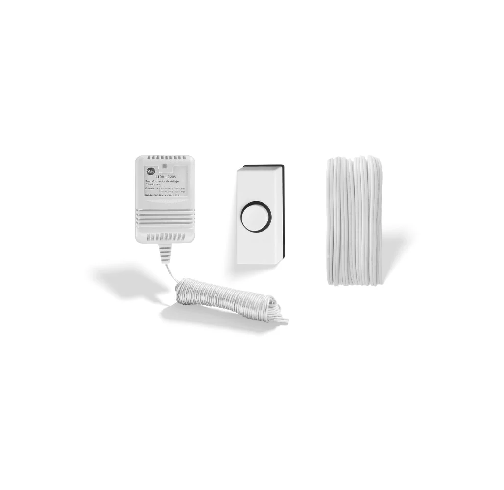 Kit Cerradura Eléctrica Izquierda con Cable, Botón y Transformador - Image 2