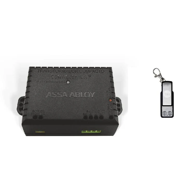 Transformador y Control Remoto para Cerradura Eléctrica
